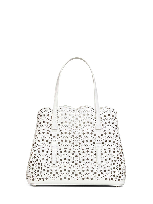 Cream Mina 25 medium tote bag