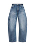 Jeans Rodeo in denim blu sfumato