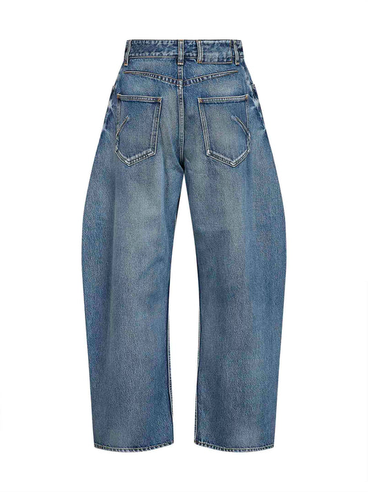 Faded blue denim Rodeo jeans