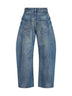 Jeans Rodeo in denim blu sfumato