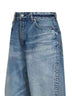 Jeans Rodeo in denim blu sfumato