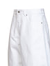 Jeans Rodeo in denim di cotone bianco