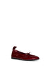 Burgundy patent leather Rosalind ballet flats