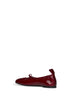 Burgundy patent leather Rosalind ballet flats