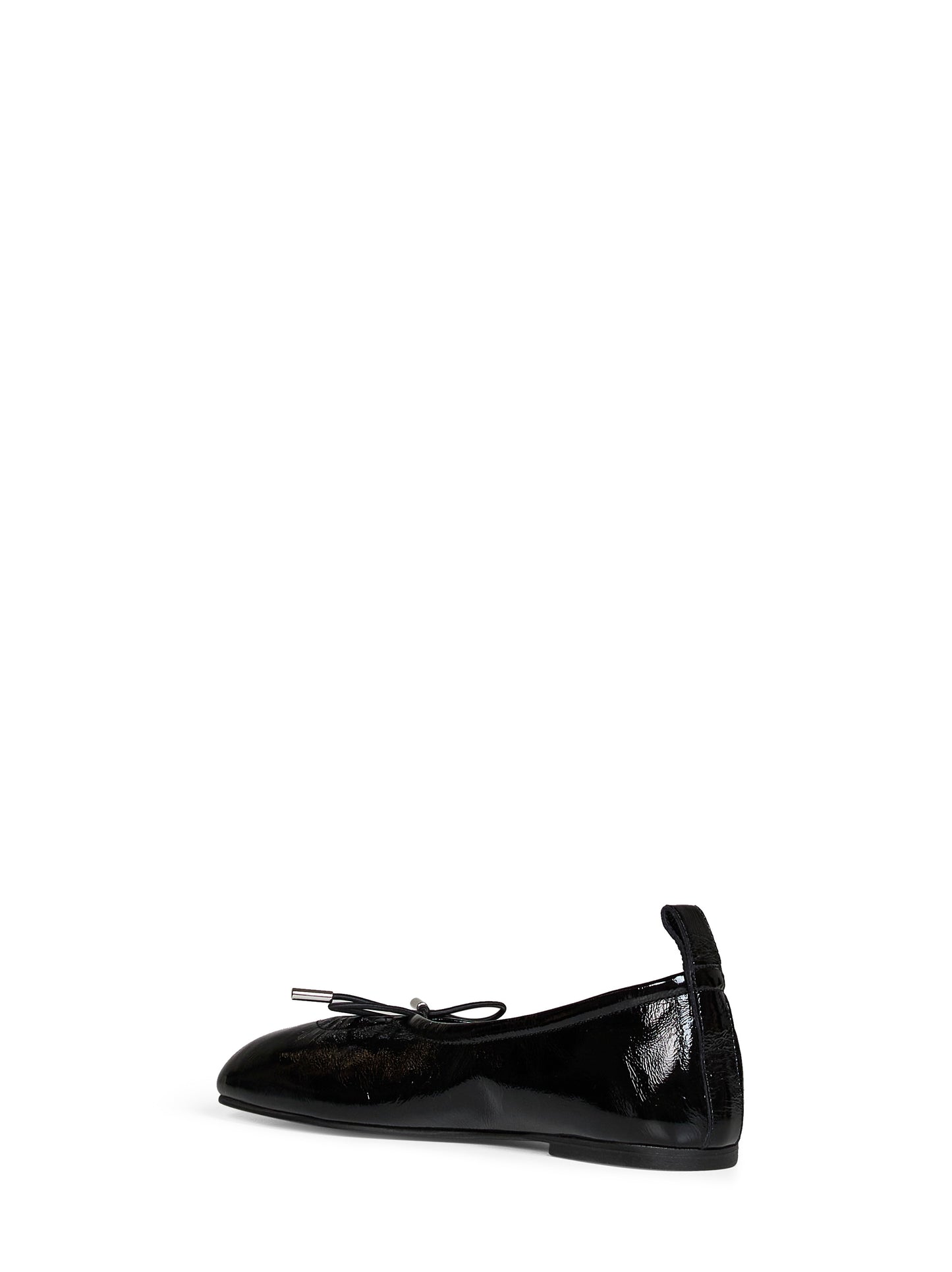 Ballerine Rosalind in pelle verniciata nera