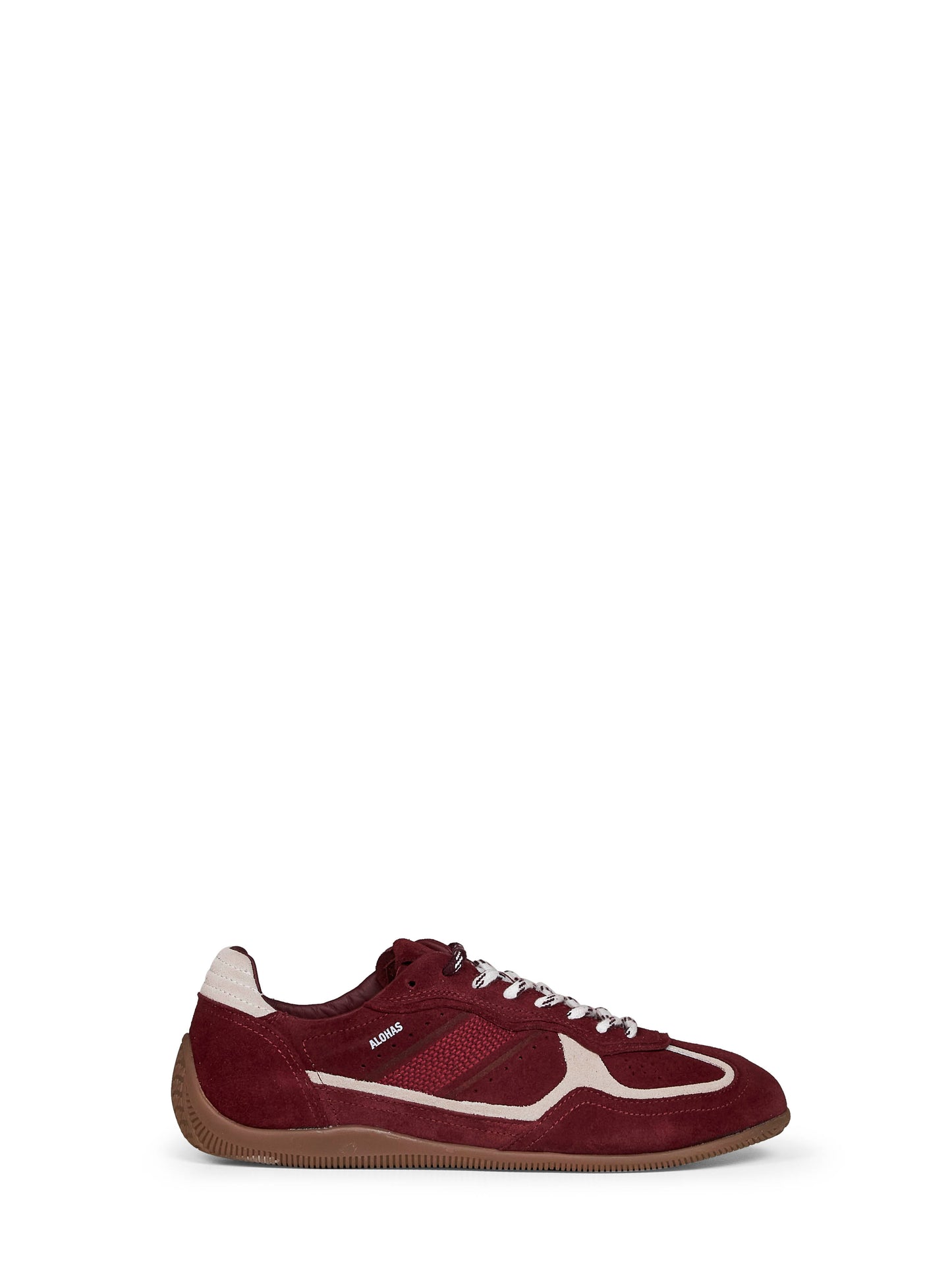 Burgundy suede Tb.91 sneakers
