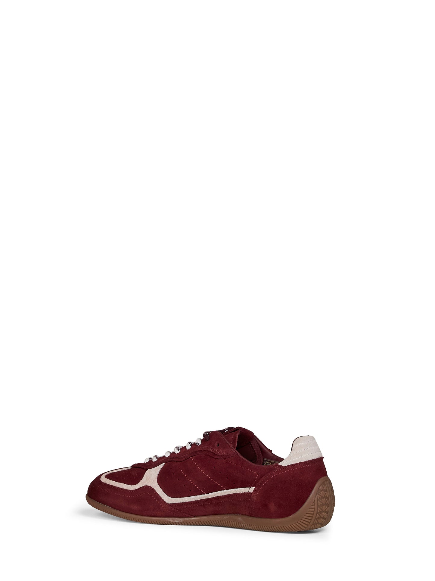 Burgundy suede Tb.91 sneakers