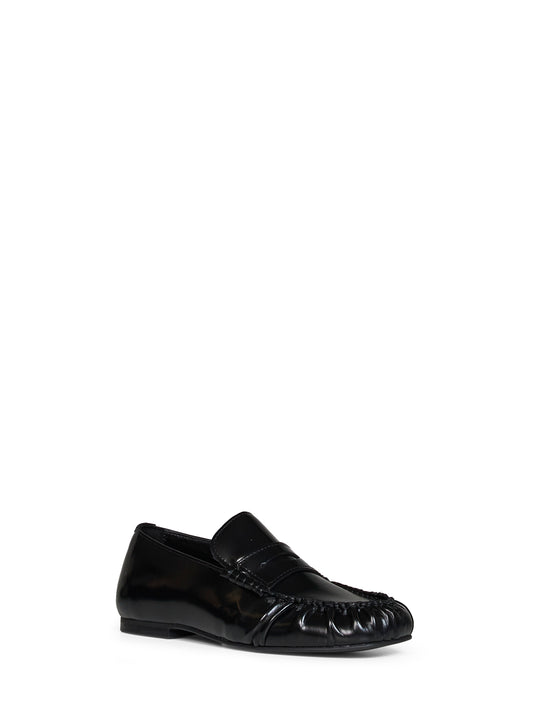 Mocassini Aven in pelle nera