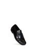 Black leather Aven loafers
