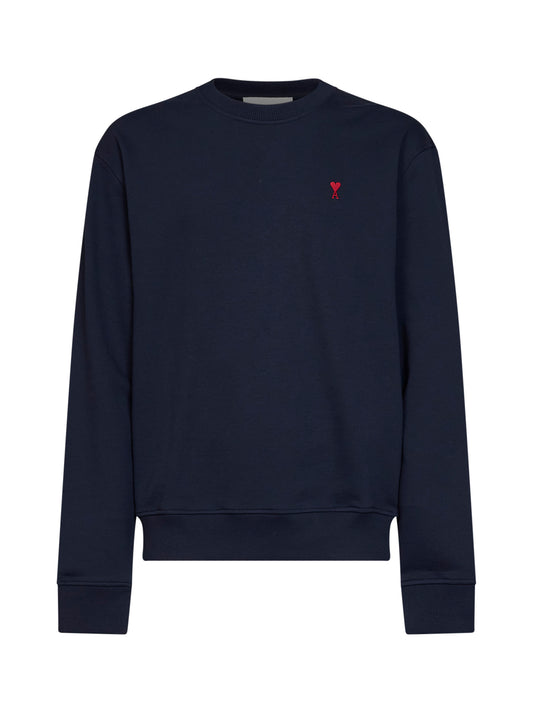 Midnight blue cotton Ami de Cœur sweatshirt