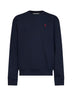 Felpa Ami de Cœur in cotone blu notte