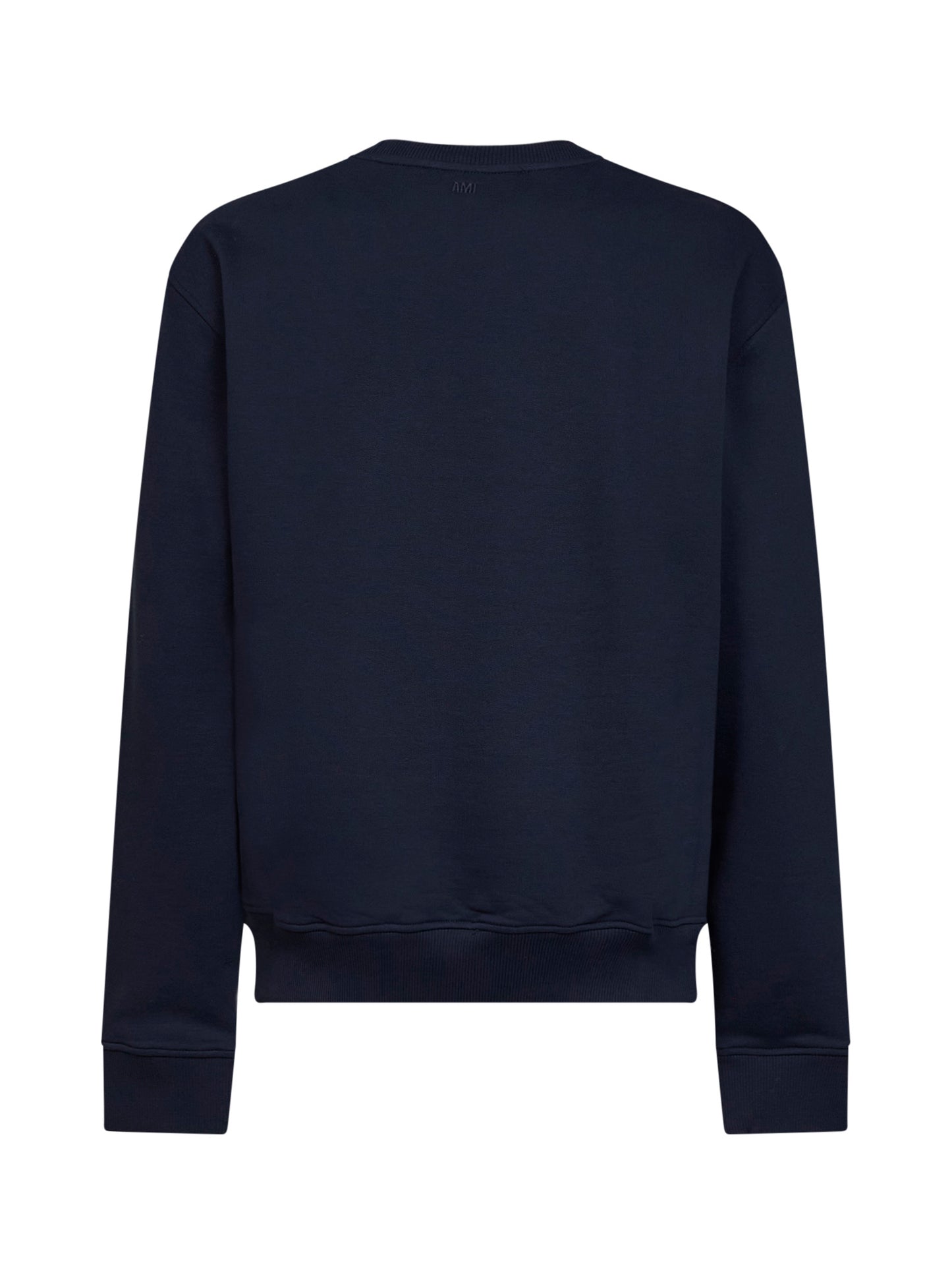 Felpa Ami de Cœur in cotone blu notte