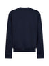 Felpa Ami de Cœur in cotone blu notte