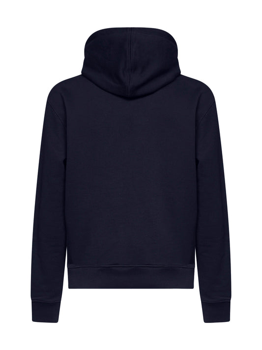 Midnight blue cotton Ami de Cœur hoodie