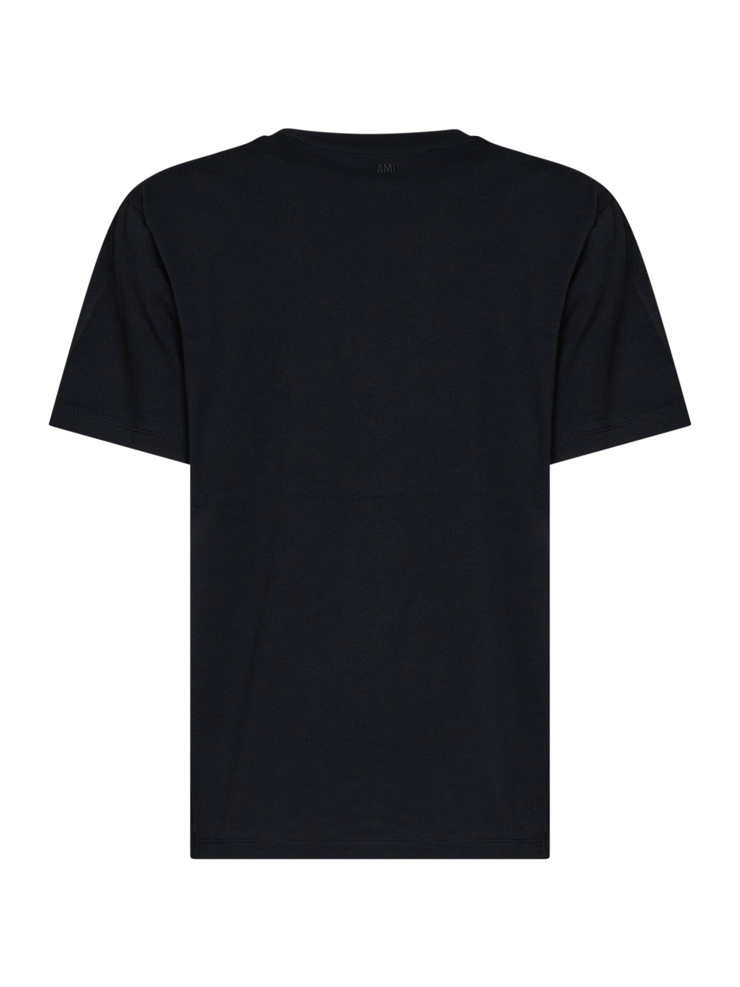Black cotton jersey Ami de Cœur T-shirt