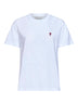 T-shirt Ami de Cœur in jersey di cotone bianco