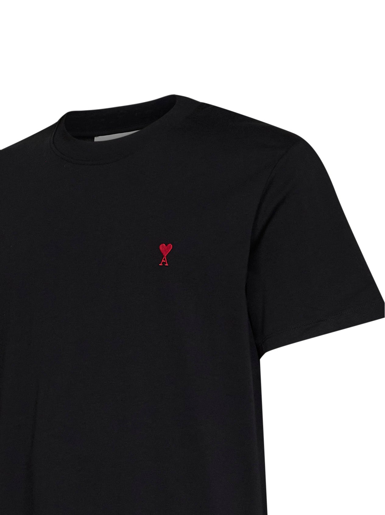 T-shirt Ami de Cœur in cotone nero