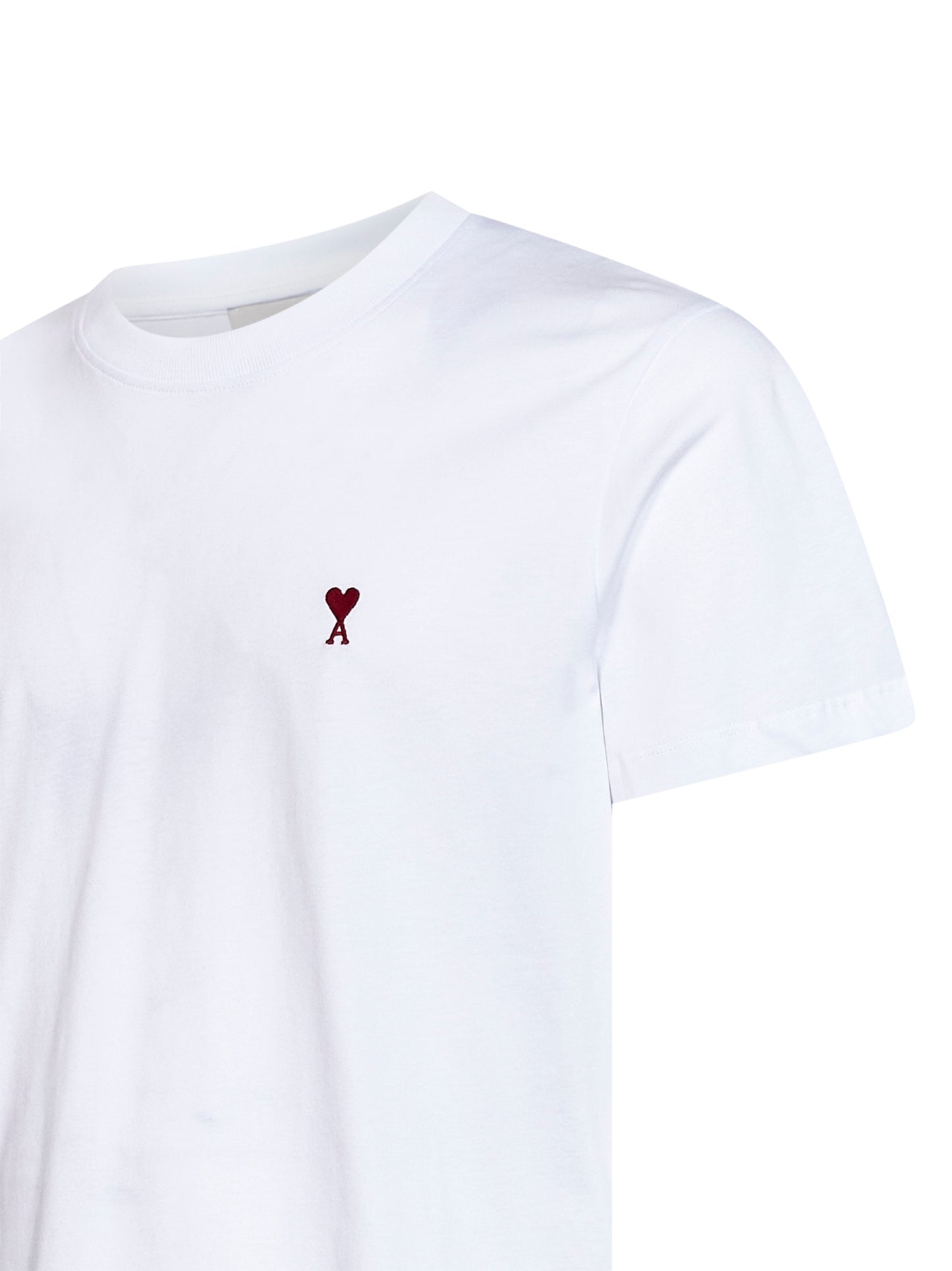 T-shirt Ami de Cœur in cotone bianco