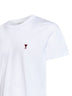 T-shirt Ami de Cœur in cotone bianco