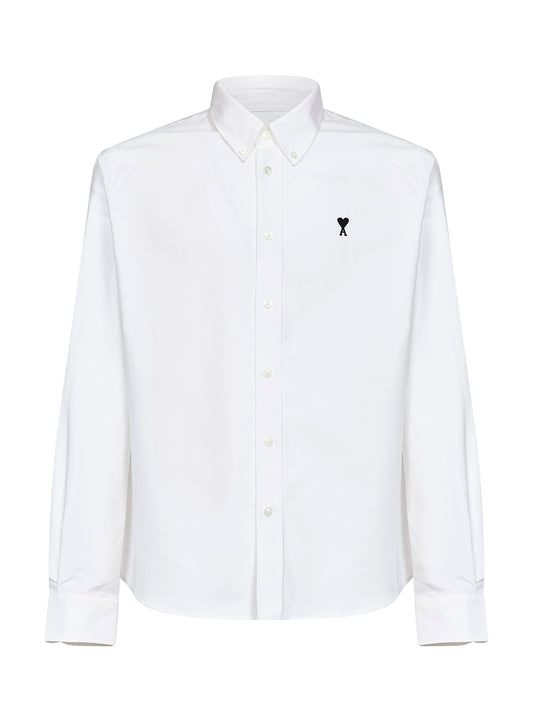 White cotton Ami de Coeur shirt