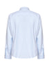 Camicia Ami de Coeur in cotone a righe blu cielo e bianco