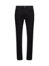 Jeans skinny-fit Stack in denim di cotone stretch nero