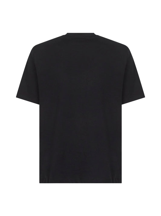 T-shirt AMIRI Staggered Logo nera