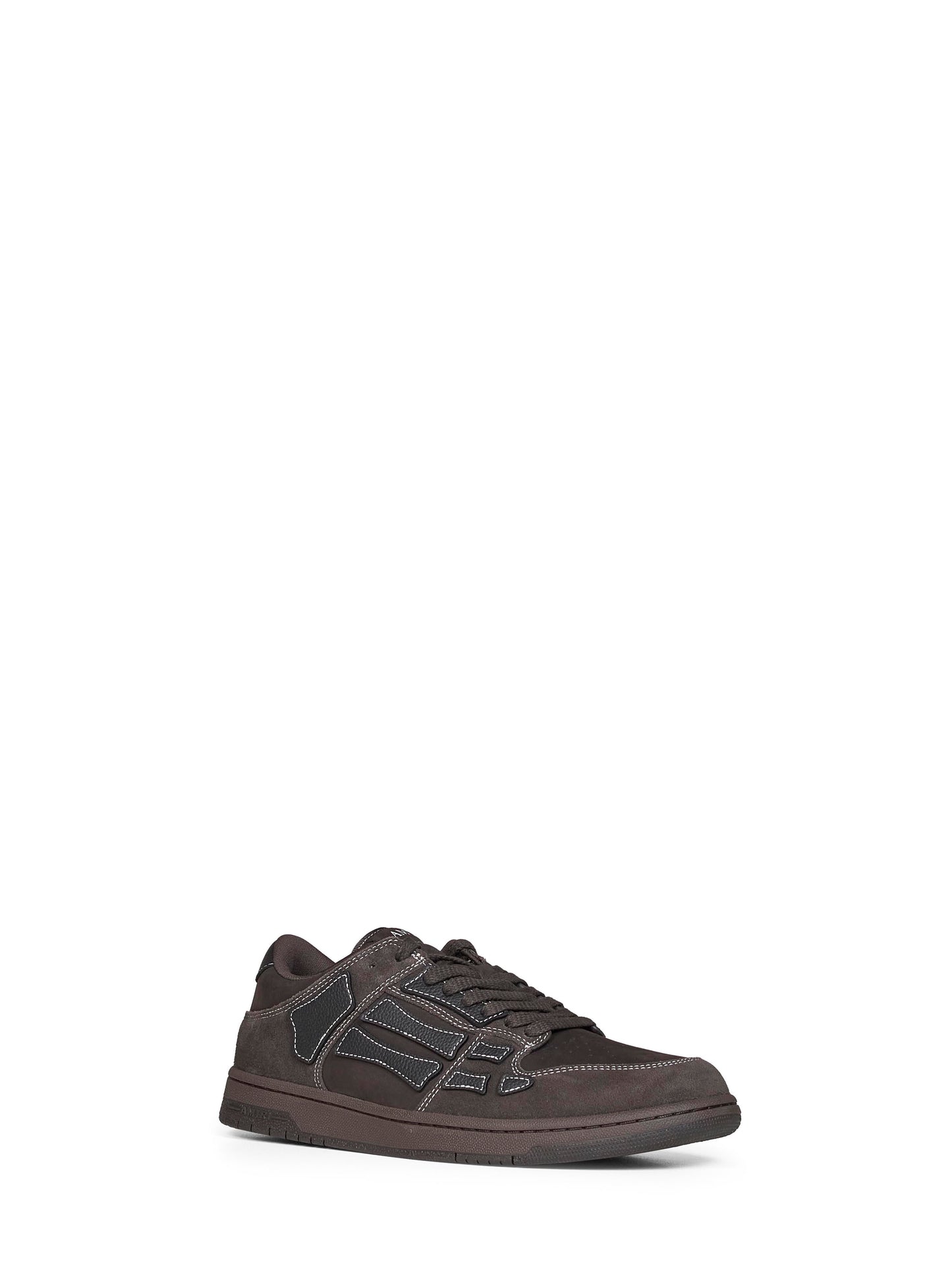 Sneakers Skel Top Low in camoscio marrone