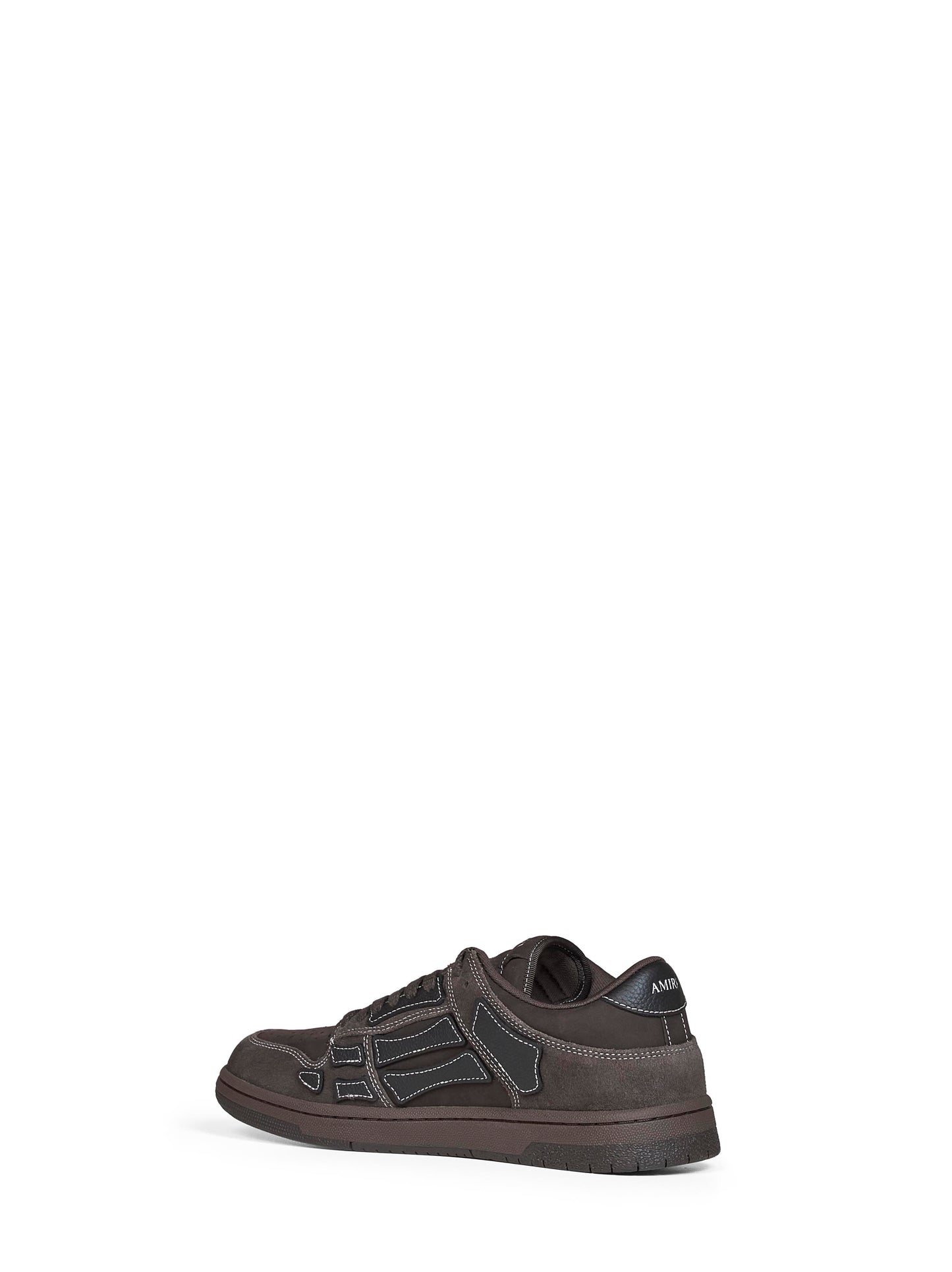 Sneakers Skel Top Low in camoscio marrone