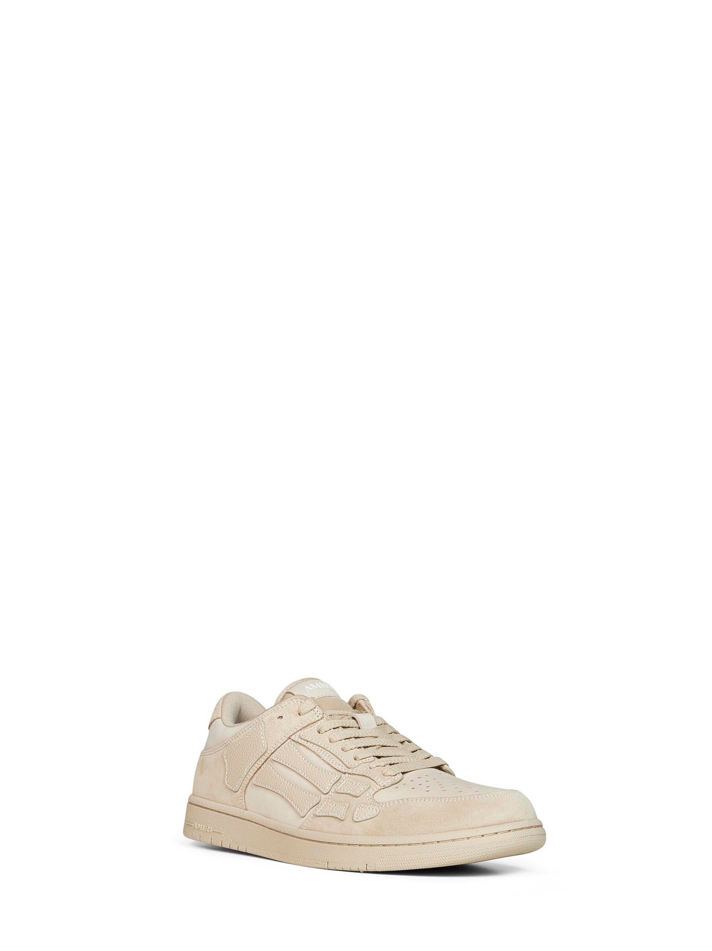 Sneakers Skel Top Low in camoscio alabastro