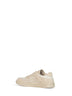Sneakers Skel Top Low in camoscio alabastro