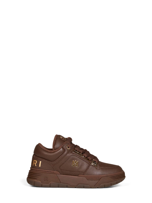 Sneakers Chrome MA-1 in pelle marrone