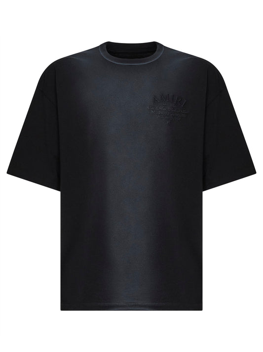 T-shirt oversize Arts District in jersey di cotone nero