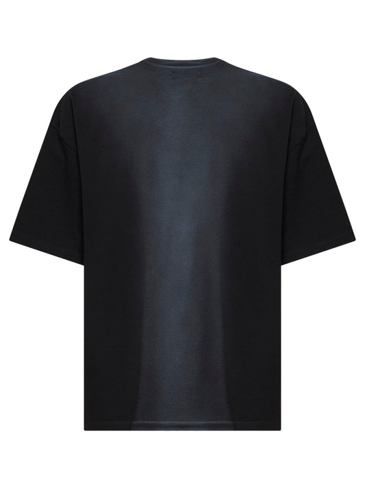 T-shirt oversize Arts District in jersey di cotone nero