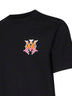 T-shirt MA in jersey di cotone nero