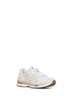 White and feather grey GEL-NYC sneakers