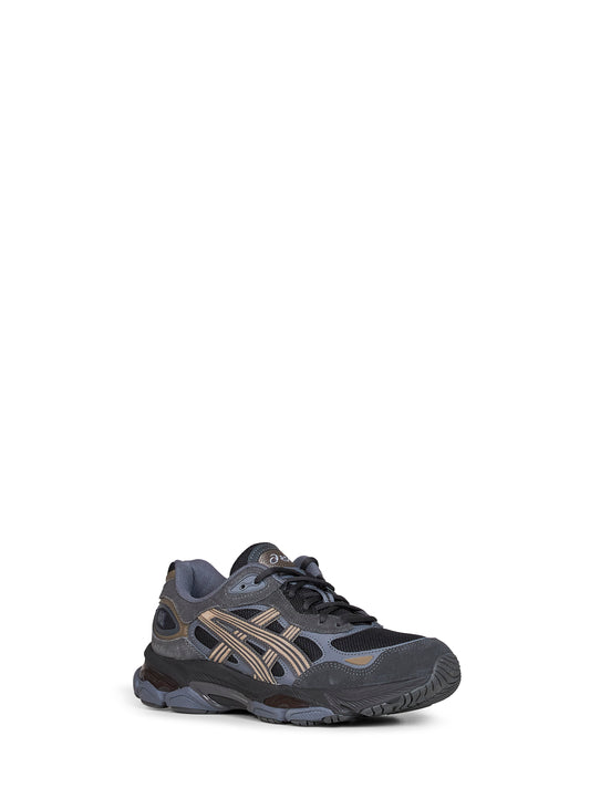 Black and graphite grey GEL-NYC 2.0 sneakers
