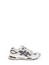 White and oatmeal GEL-NYC 2.0 sneakers