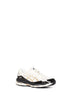 Sneakers con design a pannelli Gel-NYC in bianco , nero e beige