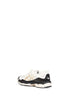Sneakers con design a pannelli Gel-NYC in bianco , nero e beige