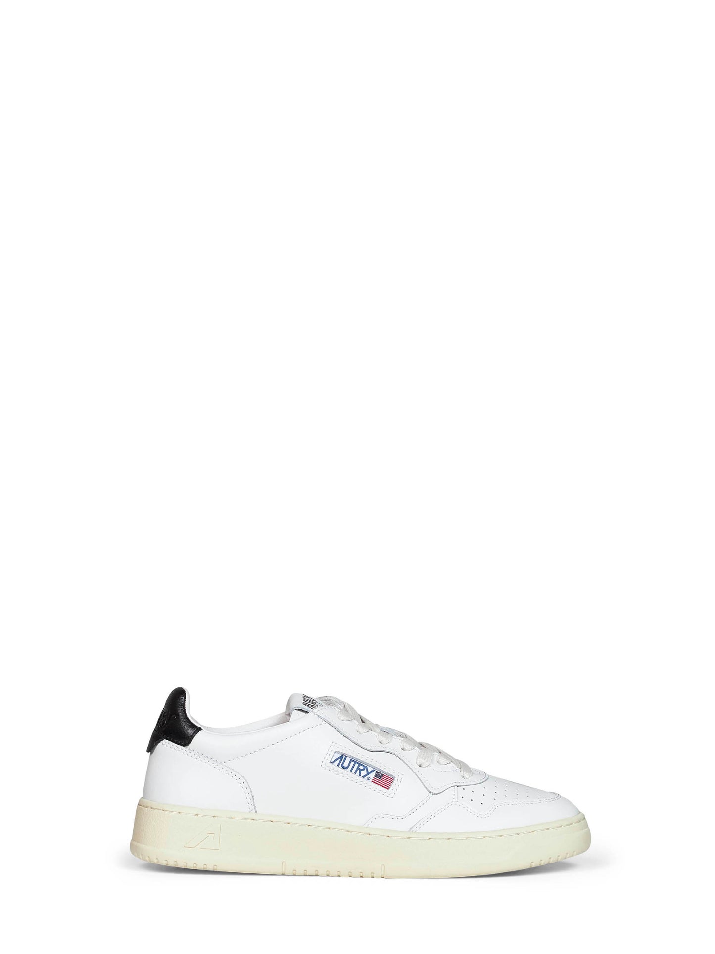 White leather Medalist Low sneakers
