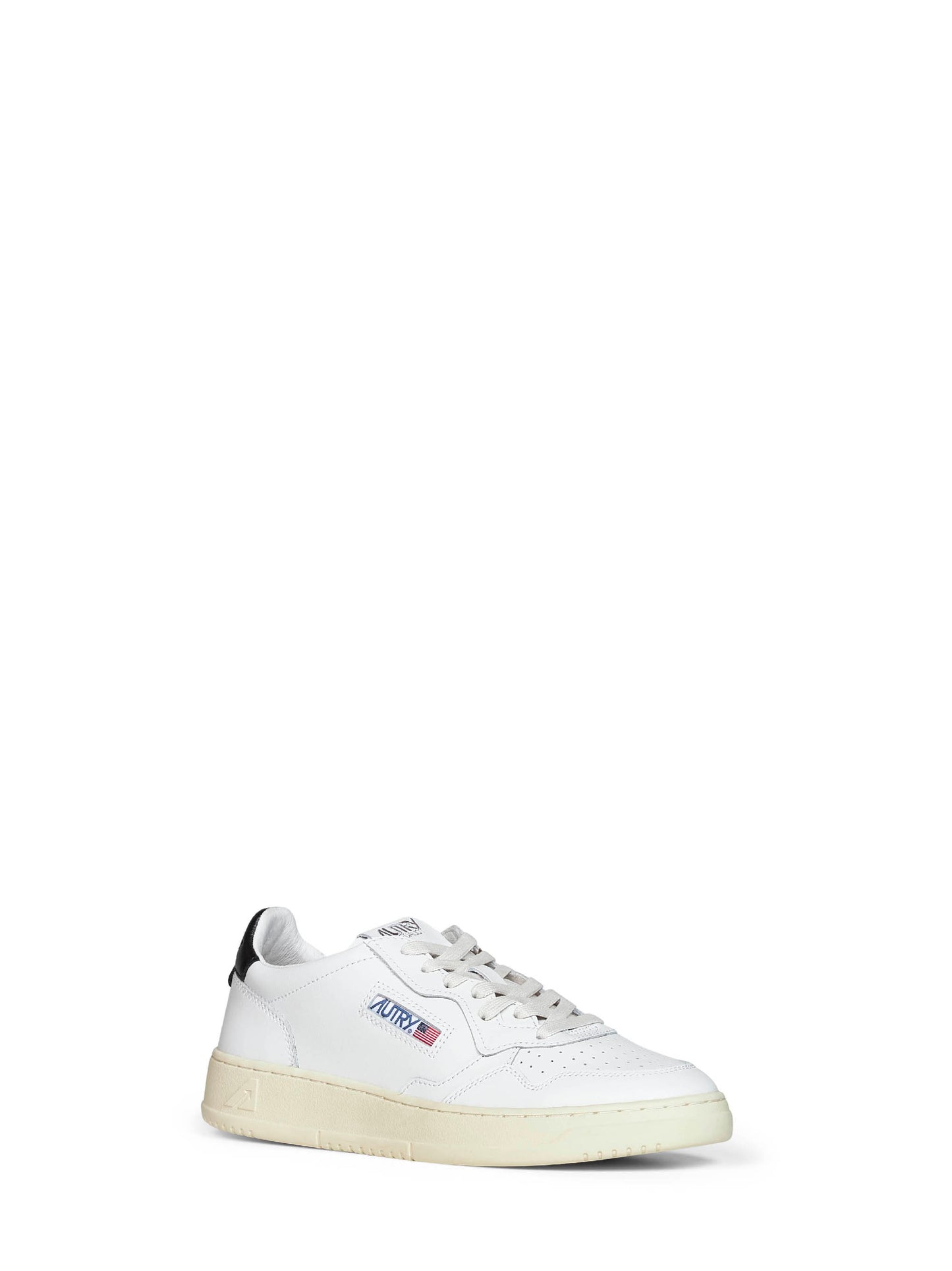White leather Medalist Low sneakers