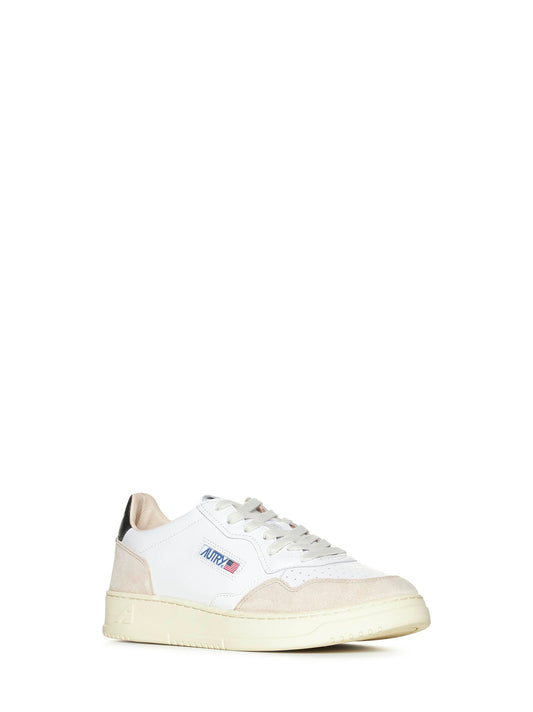 Sneakers Dallas Low in pelle bianca