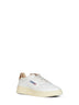 White leather Medalist Low sneakers<BR/>
