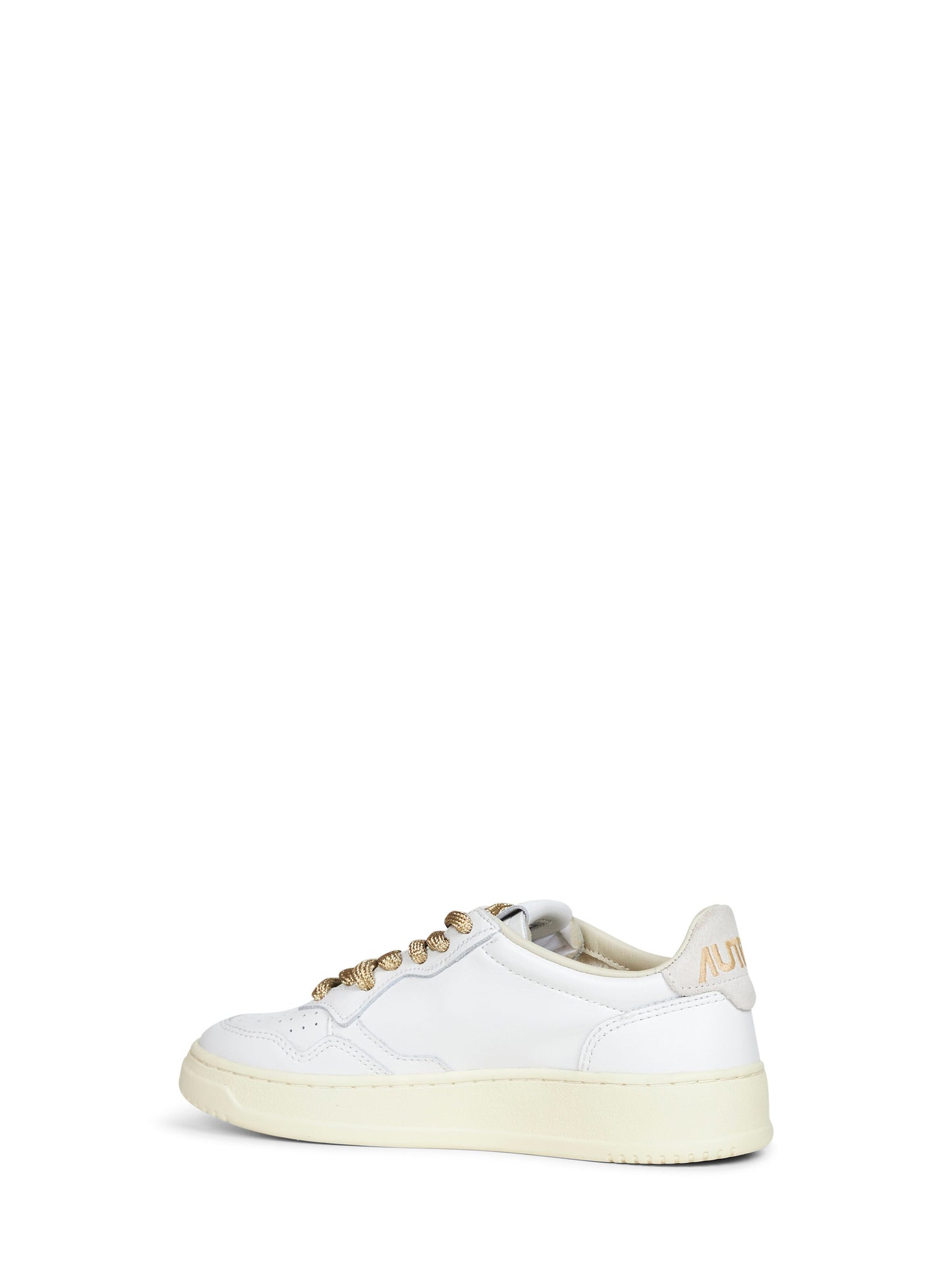Medalist Low Sneakers in White Leather