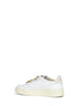 Medalist Low Sneakers in White Leather