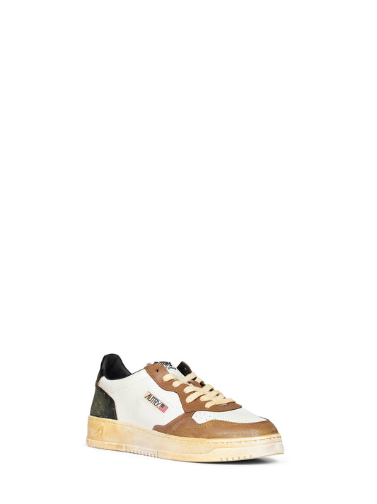 Sneakers Medalist Low Super Vintage in pelle bianca