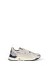 Sneakers Hyperway in mesh e suede beige