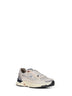 Sneakers Hyperway in mesh e suede beige