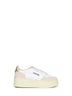 Leather and suede Medalist Platform sneakers
